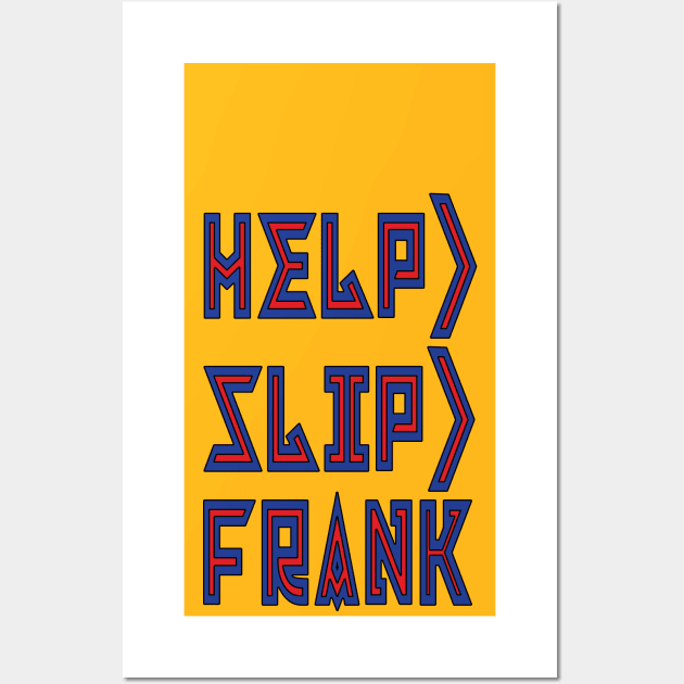 Help> Slip> Frank Trio Wall Art by ExplOregon